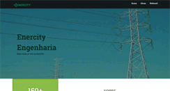 Desktop Screenshot of enercity.com.br